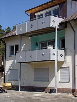 Metallbau: Balkon