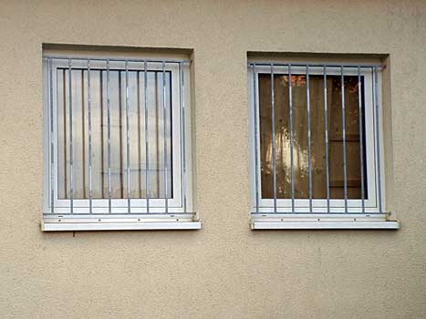 Metallbau: Fenstergitter